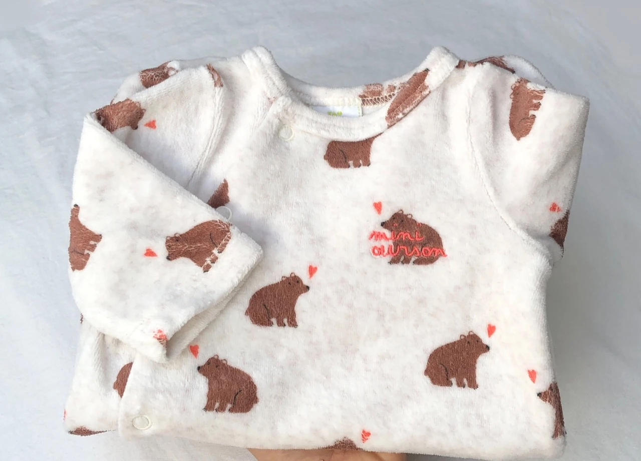 TAO velvet pajamas newborn – photo 5